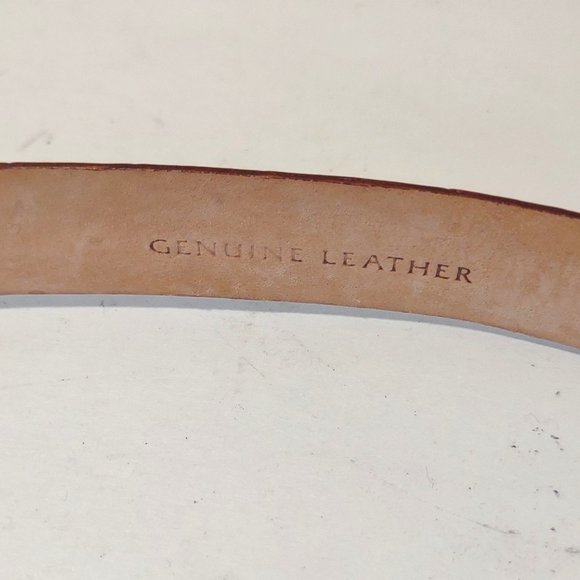 Araldi Tan Leather Belt - Picture 7 of 8